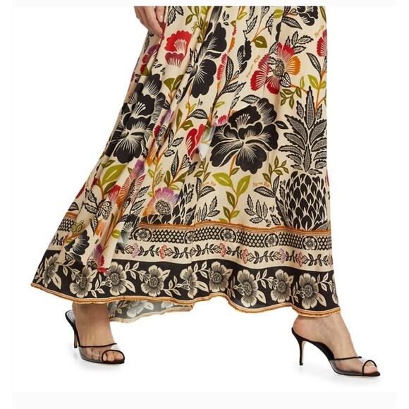 Anthropologie Farm Rio Meg Romantic Garden Maxi Dress XS - Picture 7 of 7